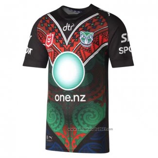 Camiseta Nueva Zelandia Warriors Rugby 2023 Indigena