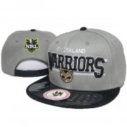 NRL Snapback Gorra Nueva Zelandia Warriors Gris