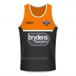 Tank Top Wests Tigers Rugby 2018-2019 Negro Naranja