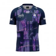 Camiseta Canterbury Bankstown Bulldogs Rugby 2025 Entrenamiento Violeta