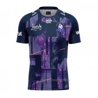 Camiseta Canterbury Bankstown Bulldogs Rugby 2025 Entrenamiento Violeta