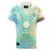 Camiseta Nueva Zelandia Warriors Rugby 2025 Verde