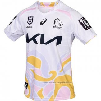 Camiseta Brisbane Broncos Rugby 2025 Conmemorative