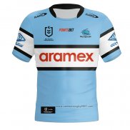 Camiseta Cronulla Sutherland Sharks Rugby 2024 Local