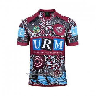 Camiseta Manly Warringah Sea Eagles Rugby 2017 Indigena