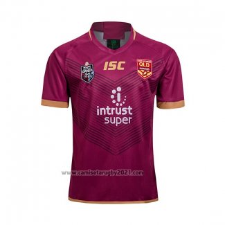 Camiseta Queensland Maroons Rugby 2019 Local