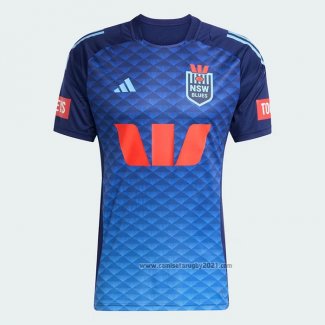 Camiseta NSW Blues Rugby 2025 Entrenamiento Azul