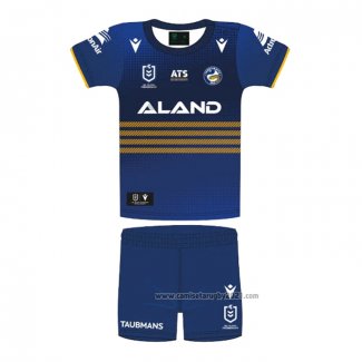 Camiseta Ninos Kit Parramatta Eels Rugby 2024 Azul