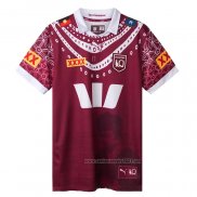 Camiseta Ninos Queensland Maroons Rugby 2025 Indigena