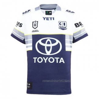 Camiseta North Queensland Cowboys Rugby 2025 Segunda