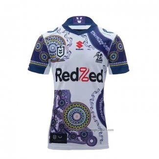 Camiseta Melbourne Storm Rugby 2021 Indigena