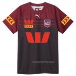 Camiseta Queensland Maroons Rugby 2024 Entrenamiento Negro