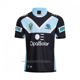 Camiseta Sharks Rugby 2018-2019 Segunda