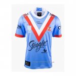 Camiseta Sydney Roosters Rugby 2022 ANZAC