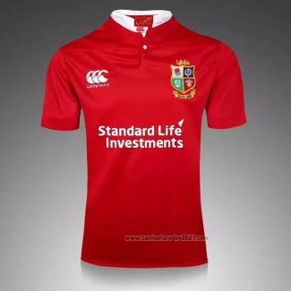 Camiseta British & Irish Lions Rugby 2017 Entrenamiento Rojo