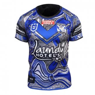 Camiseta Canterbury Bankstown Bulldogs Rugby 2023 Indigena