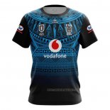Camiseta Fiyi Rugby 2022 Negro