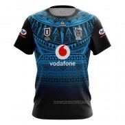 Camiseta Fiyi Rugby 2022 Negro