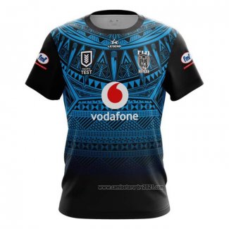 Camiseta Fiyi Rugby 2022 Negro