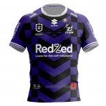Camiseta Melbourne Storm Rugby 2025 ANZAC