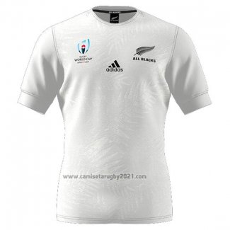 Camiseta Nueva Zelandia All Black Rugby RWC2019 Segunda