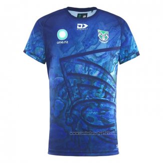 Camiseta Nueva Zelandia Warriors Rugby 2025 Azul