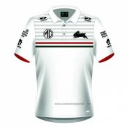 Camiseta Polo South Sydney Rabbitohs Rugby 2024 Blanco