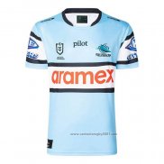 Camiseta Cronulla Sutherland Sharks Rugby 2025 Local