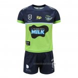 Camiseta Ninos Kit Canberra Raiders Rugby 2021 Local