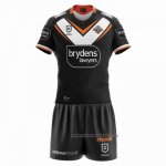 Camiseta Ninos Kit Wests Tigers Rugby 2021 Local