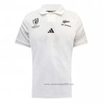 Camiseta Nueva Zelandia All Blacks Rugby 2023 World Cup Segunda