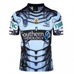 Camiseta Cronulla Sharks 9s Rugby 2017 Azul