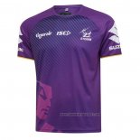 Camiseta Melbourne Storm Rugby 2020 Entrenamiento Violeta