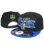 NRL Snapback Gorra Gold Coast Titans Negro