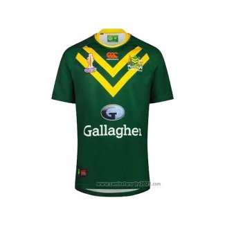 Camiseta Australia Kangaroos Rugby RLWC 2022 Local