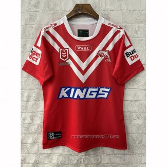 Camiseta Dolphins Rugby 2025 Rojo