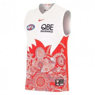 Camiseta Sydney Swans AFL 2025 Indigena