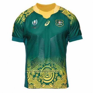 Camiseta Australia Rugby RWC2019 Segunda