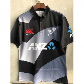 Camiseta Polo All Blacks Rugby 2020-2021 Negro