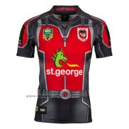 Camiseta St. George Illawarra Dragons Ant Man Marvel Rugby 2017 Gris Rojo