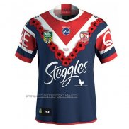 Camiseta Sydney Roosters Rugby 2018-2019 Conmemorative