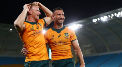 Antiguos accesorios de springbok afirman que los wallabies deben