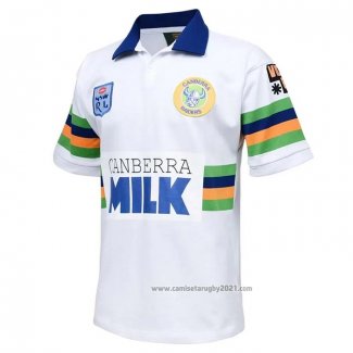 Camiseta Canberra Raiders Rugby 1994 Retro Segunda