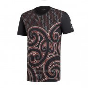 Camiseta Nueva Zelandia All Blacks Maori Rugby 2019 Brown