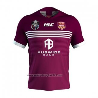 Camiseta Queensland Maroon Rugby 2019-2020 Local