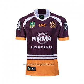 Camiseta Brisbane Broncos Rugby 2018 Local