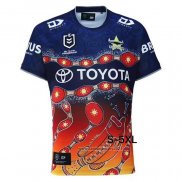 Camiseta North Queensland Cowboys Rugby 2024 Indigena