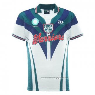 Camiseta Nueva Zelandia Warriors Rugby 2025 Entrenamiento Crema