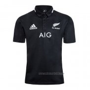 Camiseta Polo Nueva Zelandia All Blacks Rugby 2020 Negro