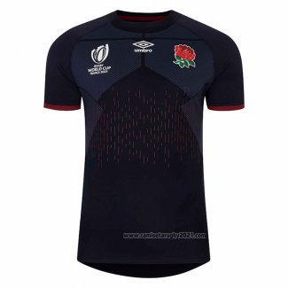Camiseta Inglaterra Rugby 2023 World Cup Segunda